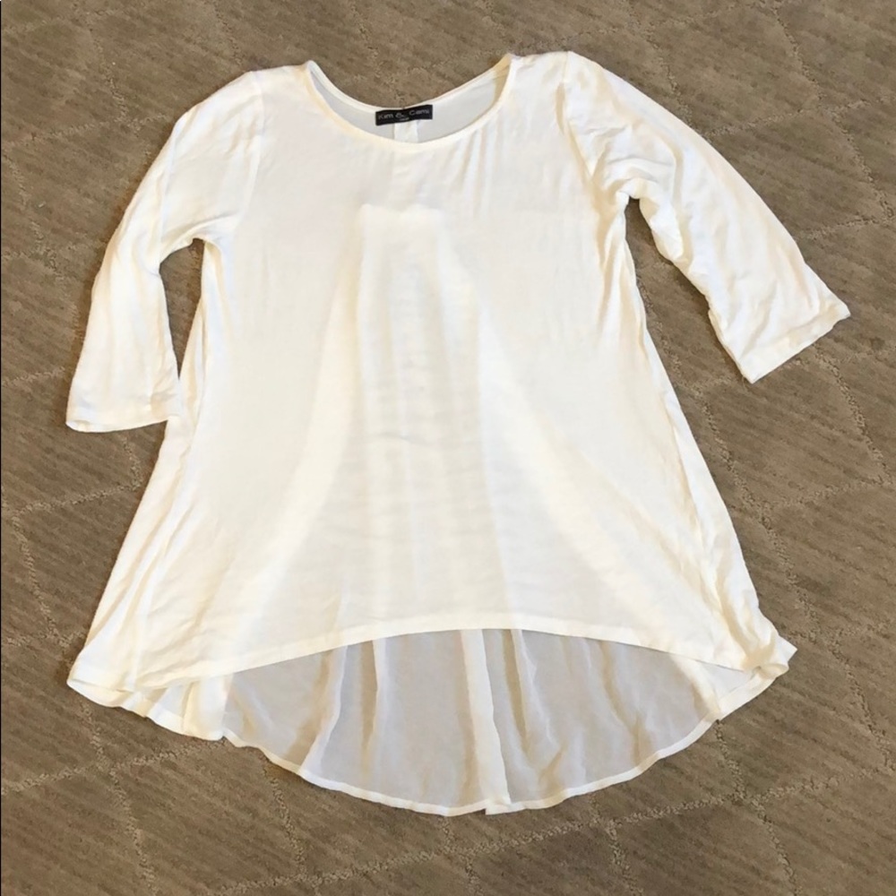 Asymmetrical top, size small